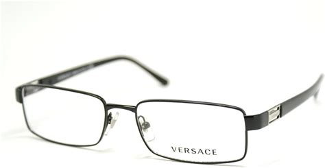 versace ve 1120 eyeglasses 1009 black demo lens 54-16-140|Versace VE1120 Eyeglasses .